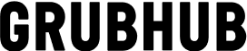 Grubhub black logo